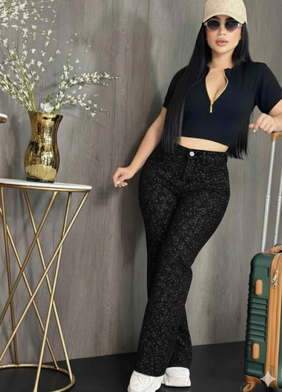 Pantalón leopardo