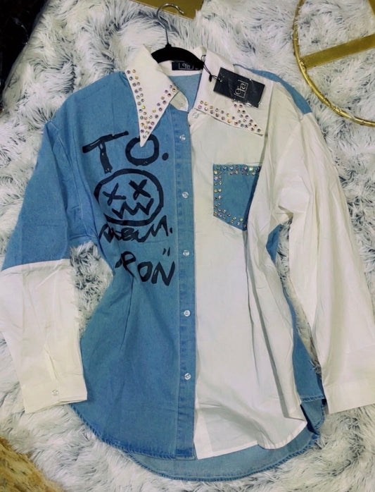 Blusa Casual Oversize
